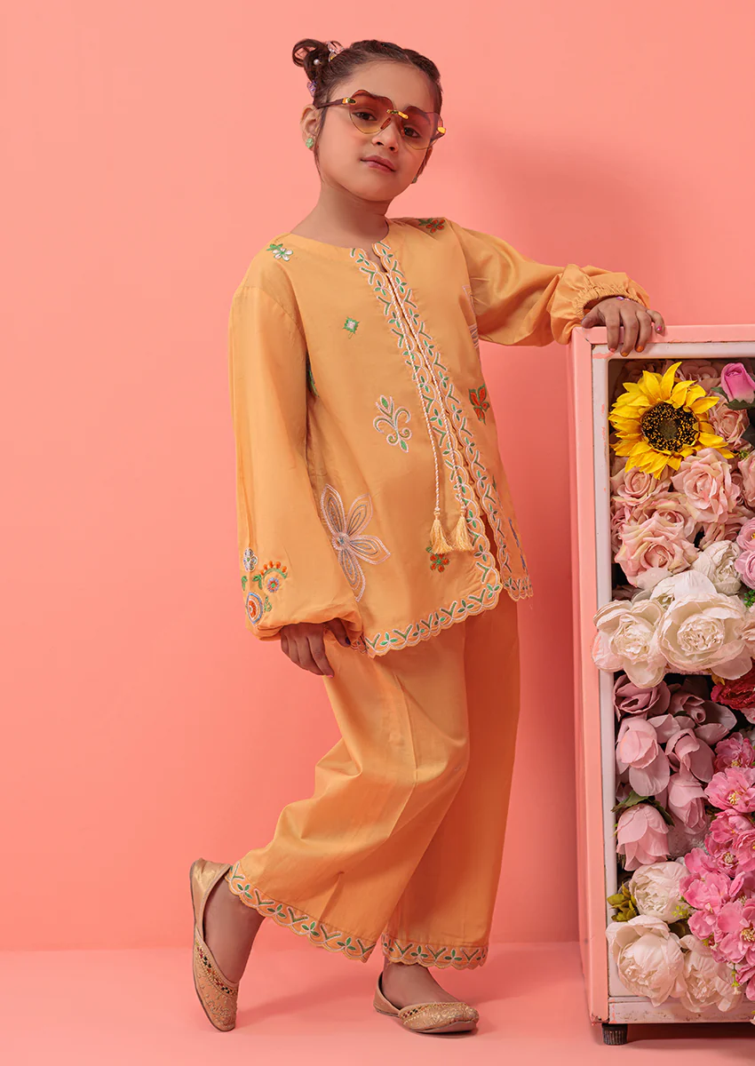 Beige-Cambric-2 Piece (G25DE2023) - Image 4