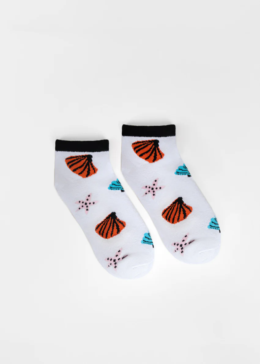 White Low Cut Socks (GCMTLW3) - Image 2