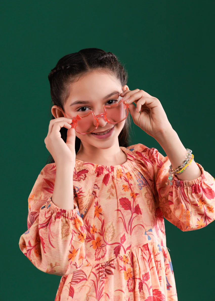 Peach-Dobby-Lawn-2 Piece (GP1P2PBS26BG1F9) - Image 5