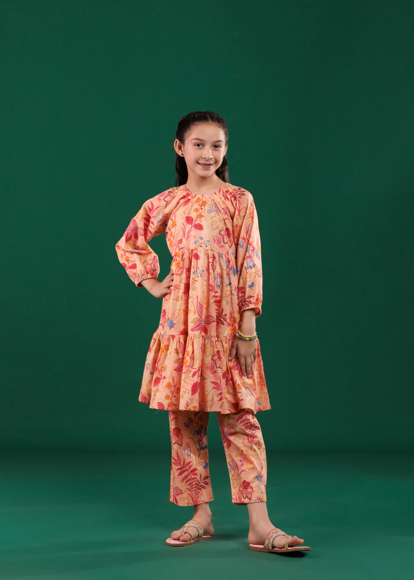 Peach-Dobby-Lawn-2 Piece (GP1P2PBS26BG1F9) - Image 6