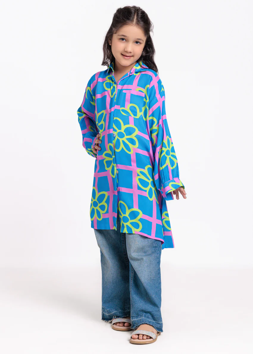 D-Blue-Viscose-1 Piece (GP1PPBS25BG7A19) - Image 3