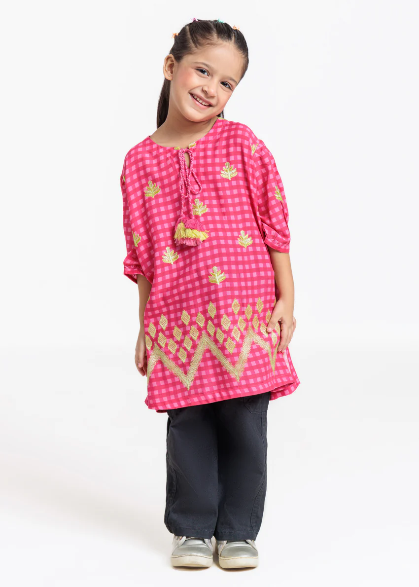 Pink-Viscose-1 Piece (GP1PPBS25BG8S5) - Image 3