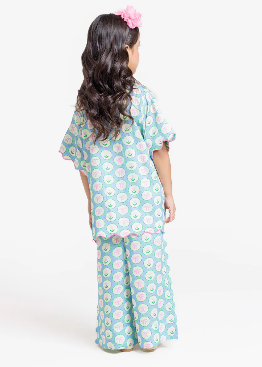 P-Blue-Viscose-2 Piece (GP2PBW25BG10N8) - Image 2