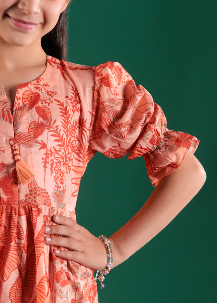 Orange-Dobby-Lawn-2 Piece (GP2PPBS26BG1F18) - Image 6