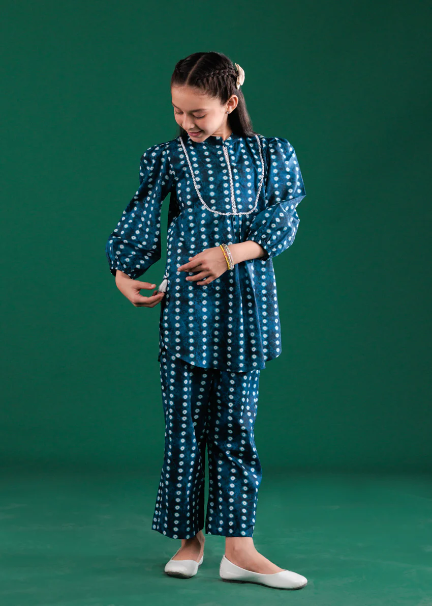 Blue-Cambric-2 Piece (GP2PPBS26HR2F01) - Image 4
