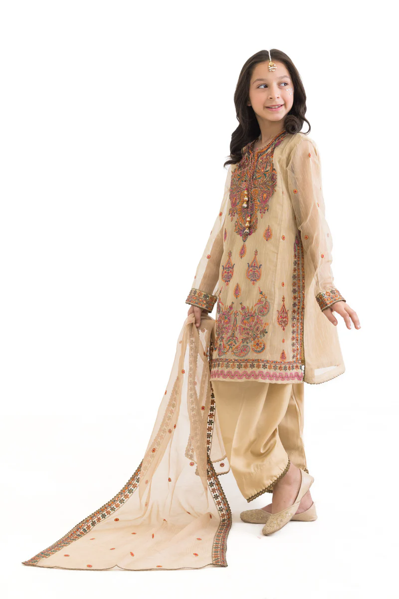 Ivory-Dyed Cotton-3 Piece (GP3PSFW25H10N5) - Image 3