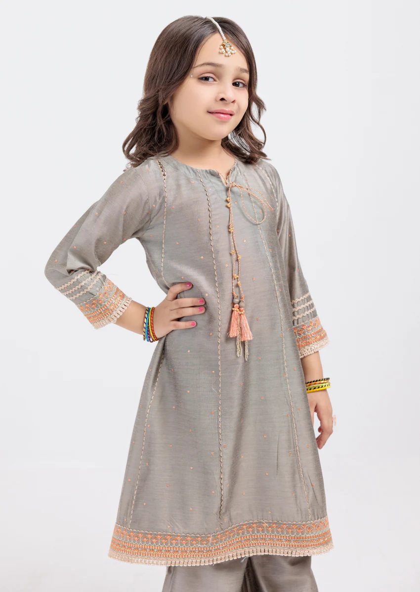 Grey-Silk-2 Piece (GPS25DE2010) - Image 5