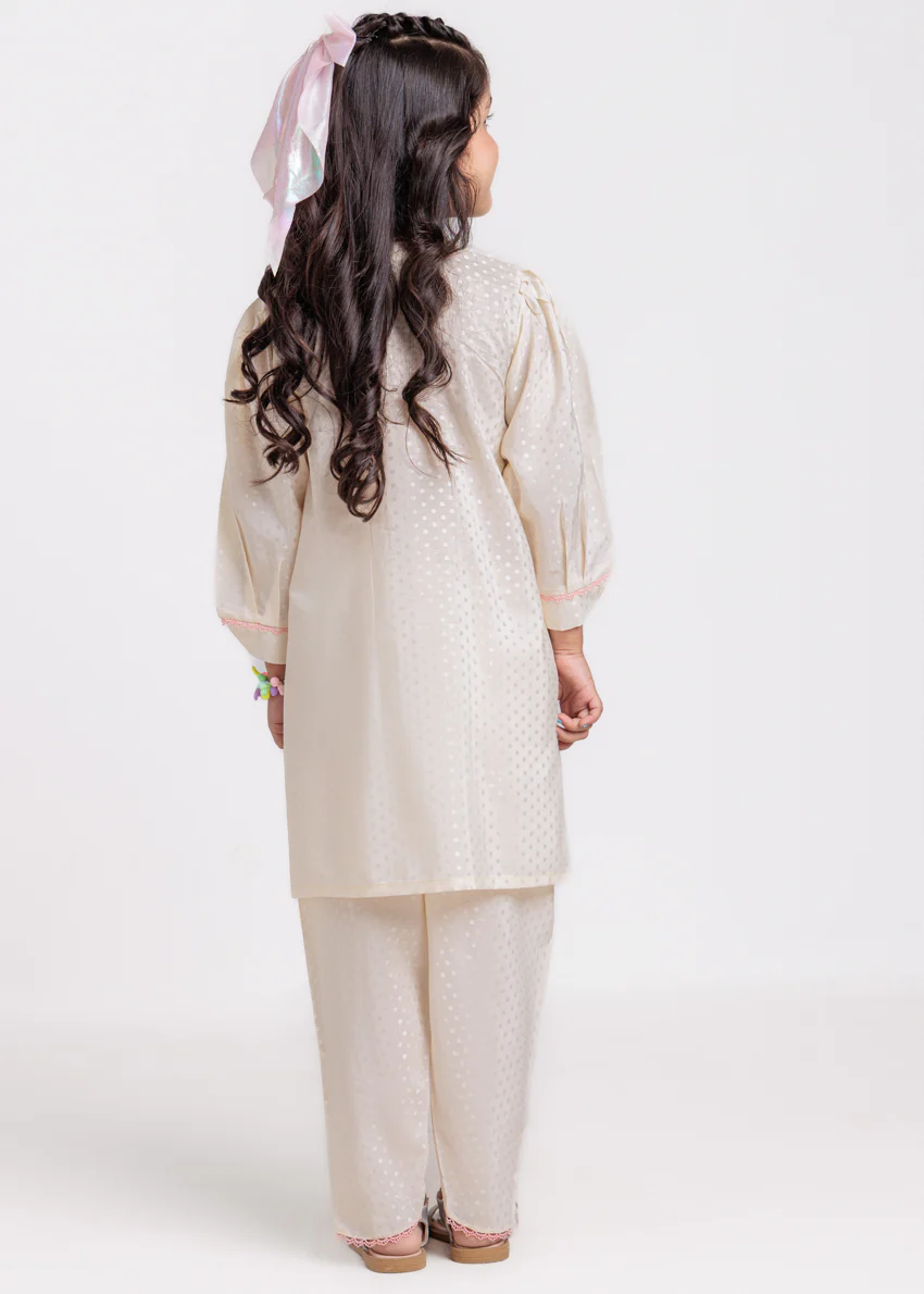Cream-Viscose-2 Piece (GPS25DE2012) - Image 2