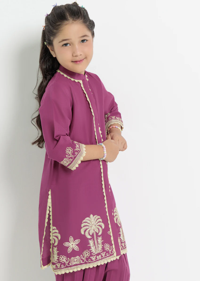Purple-Cambric-2 Piece (GPS25DE2031) - Image 6