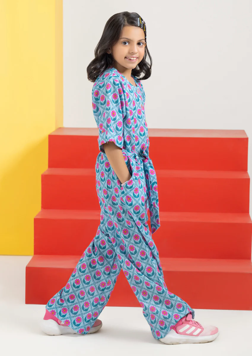 Blue-Cambric-1 Piece (GPS25P1P031) - Image 3