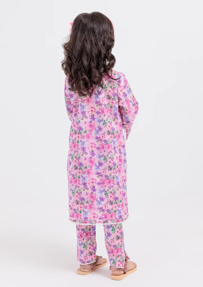 Pink-Cambric-2 Piece (GPS25P2018) - Image 2