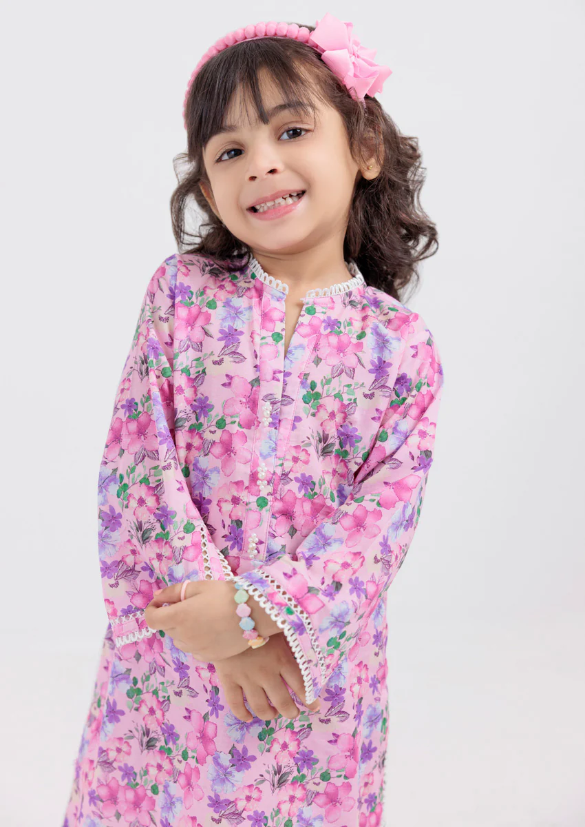 Pink-Cambric-2 Piece (GPS25P2018) - Image 3