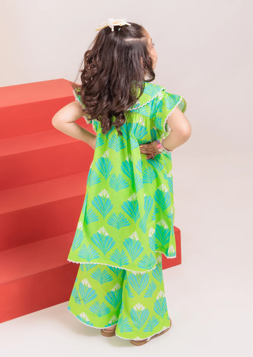 P-Green-Cambric-2 Piece (GPS25P2021) - Image 2