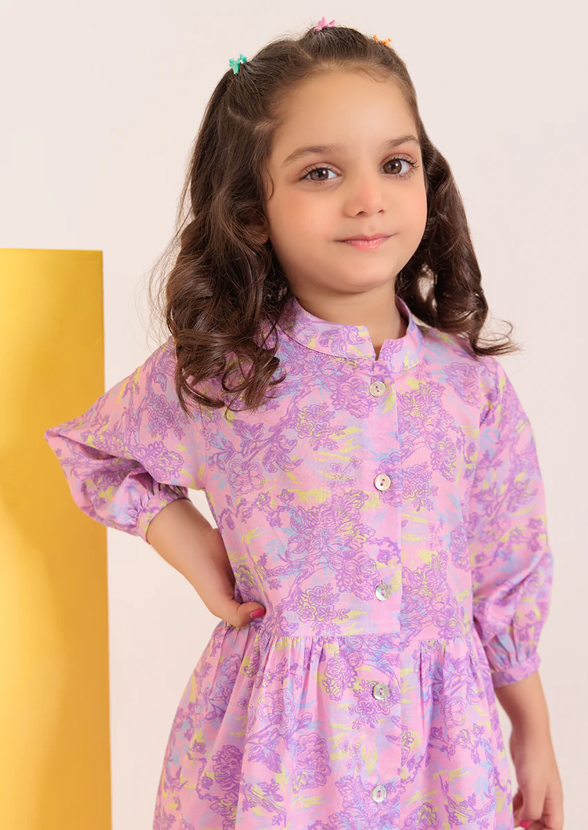 Purple-Cambric-2 Piece (GPS25P2033) - Image 5