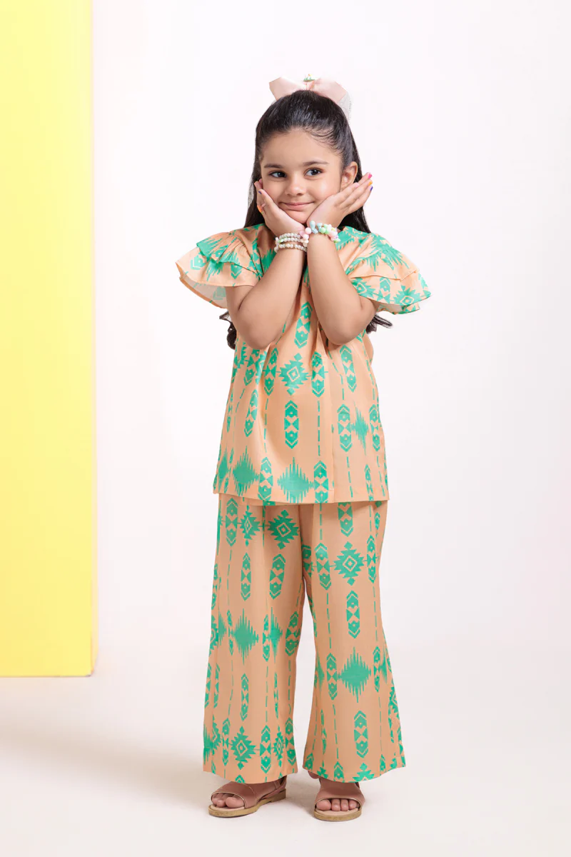 L-Peach-Cambric-2 Piece (GPS25P2041) - Image 6