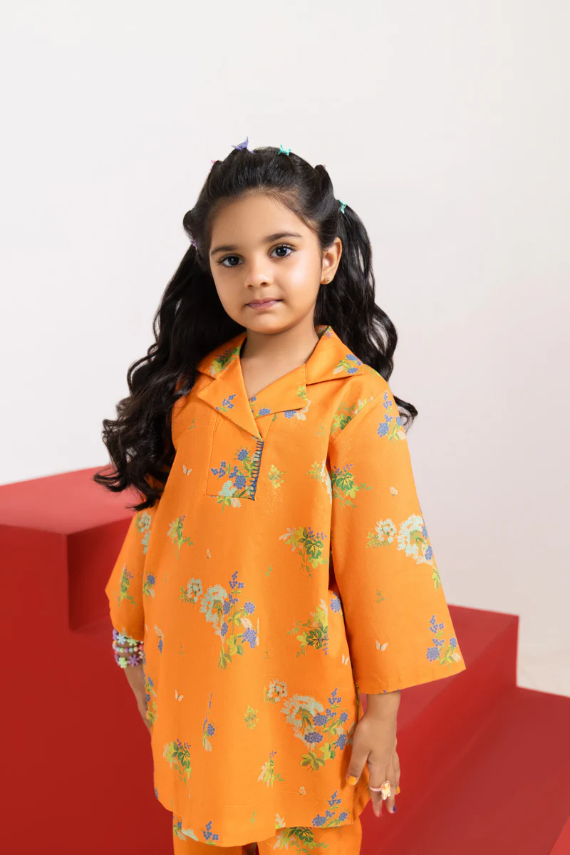Orange-Cambric-2 Piece (GPS25P2043) - Image 4
