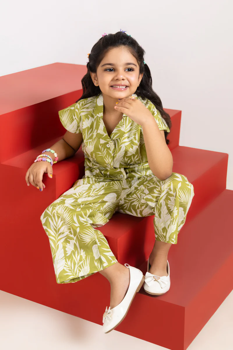 Olive-Cambric-2 Piece (GPS25P2053) - Image 6