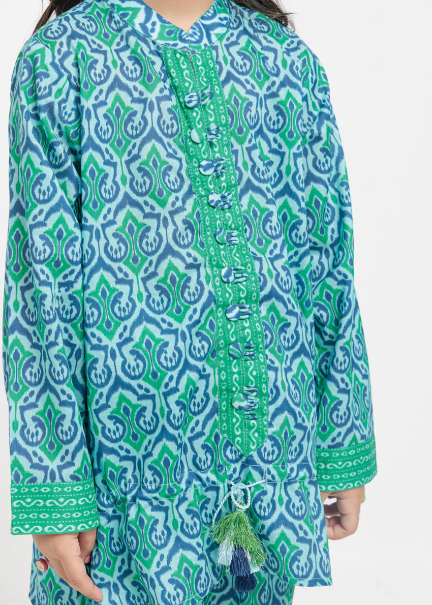 Teal-Lawn-2 Piece (GPS25P2055) - Image 6