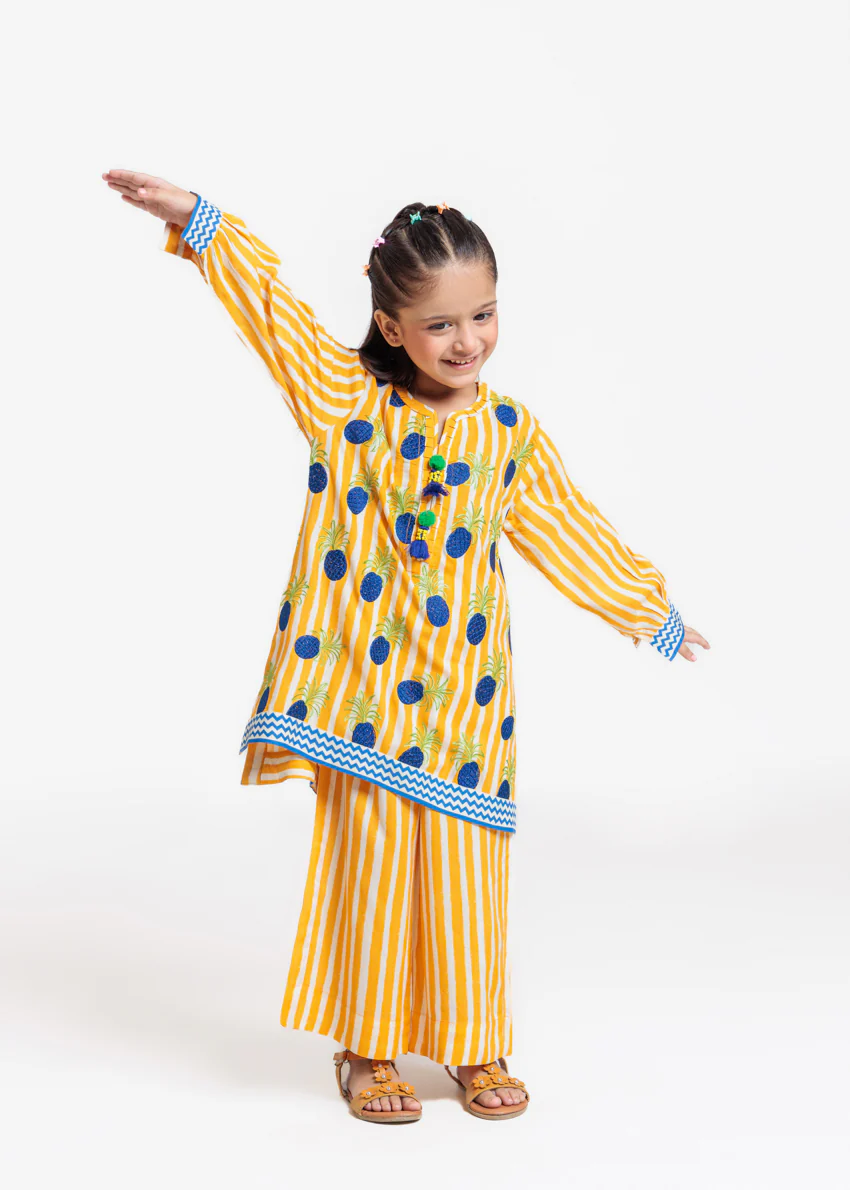 Yellow-Viscose-2 Piece (GPSTPBS25BG7A16) - Image 3