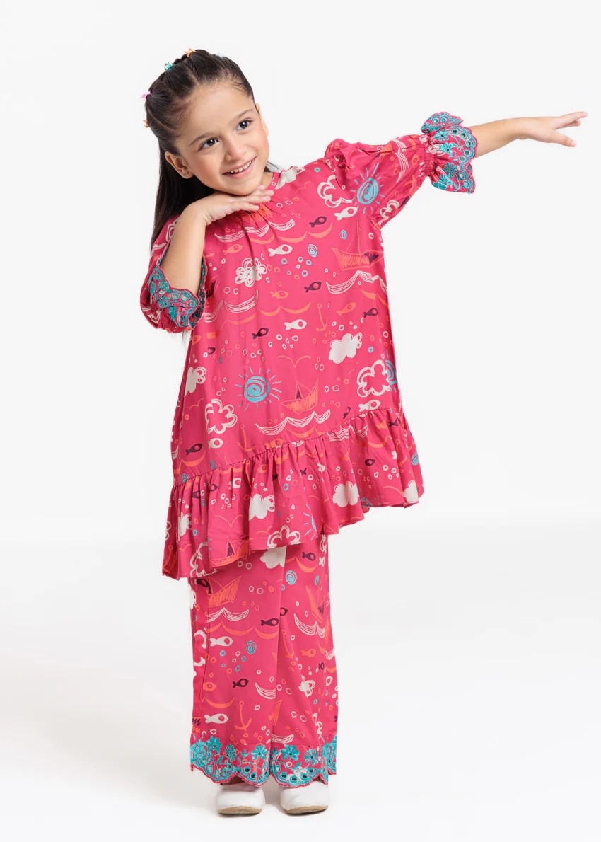 Pink-Viscose-2 Piece (GPSTPBS25BG7A17) - Image 4
