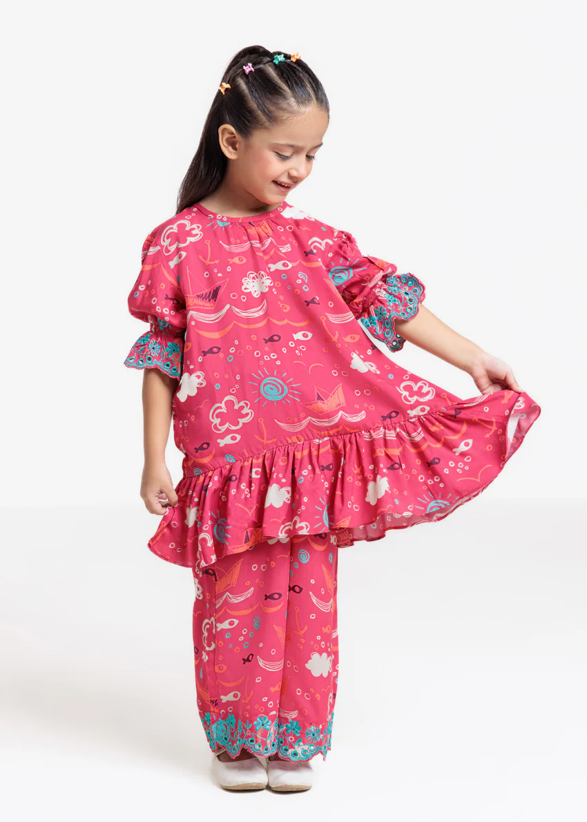 Pink-Viscose-2 Piece (GPSTPBS25BG7A17) - Image 5
