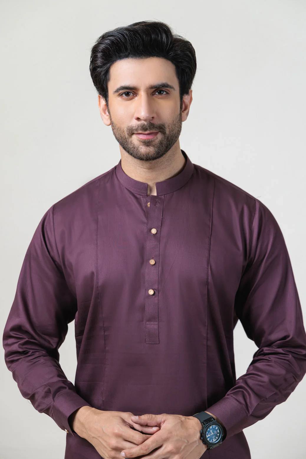 GRAPE-COTTON-KURTA SHALWAR - (KSRR24-016) - Image 3