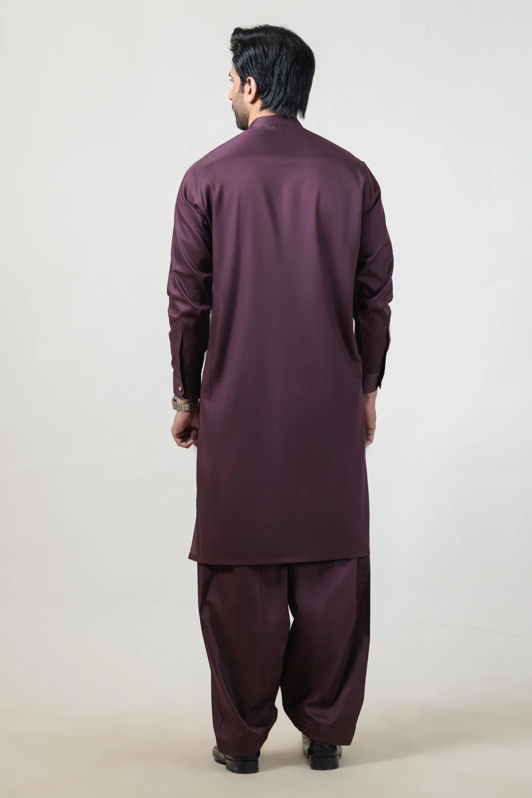 GRAPE-COTTON-KURTA SHALWAR - (KSRR24-016) - Image 5