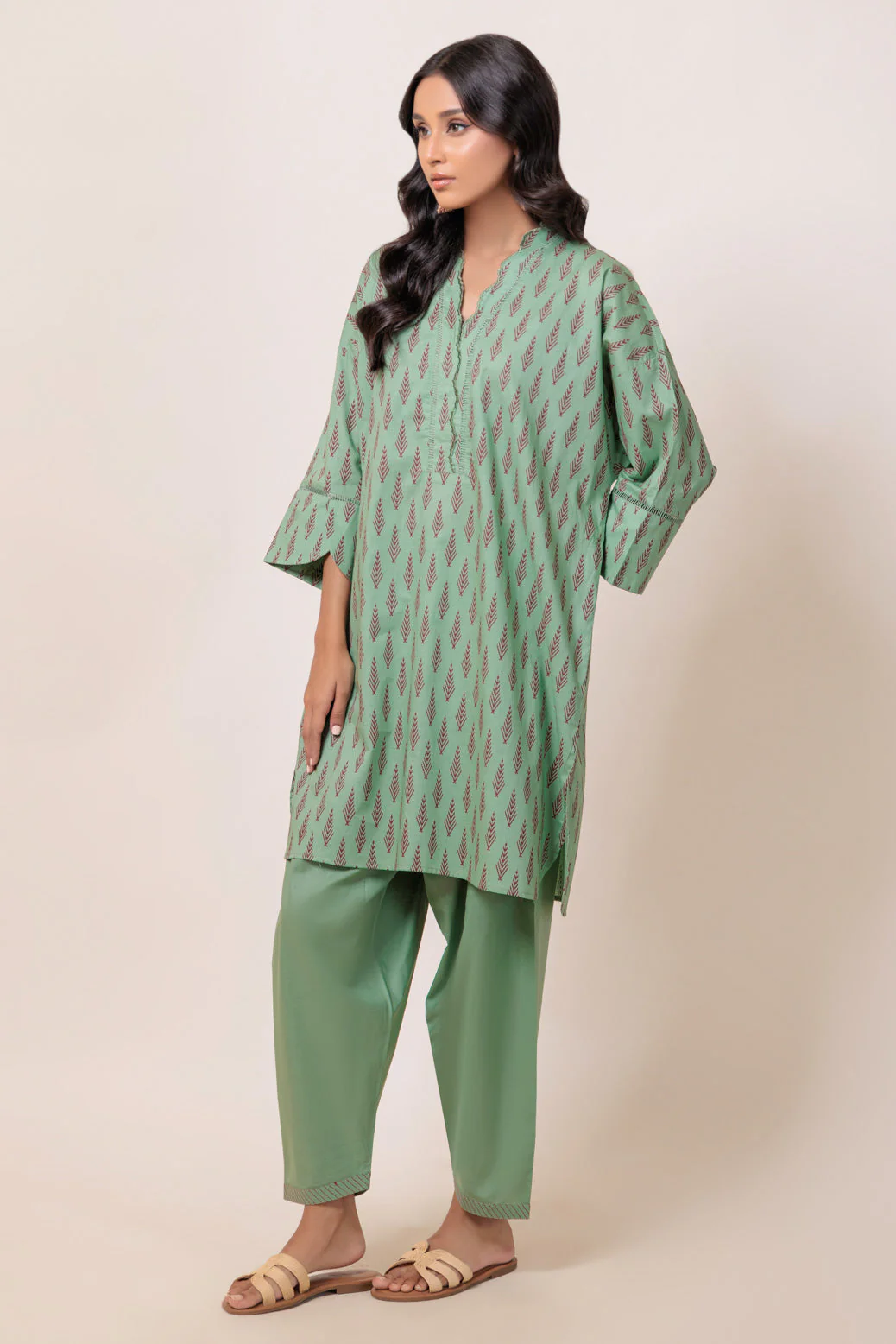GREEN-CAMBRIC-2 PIECE (PWS7242P02) - Image 2