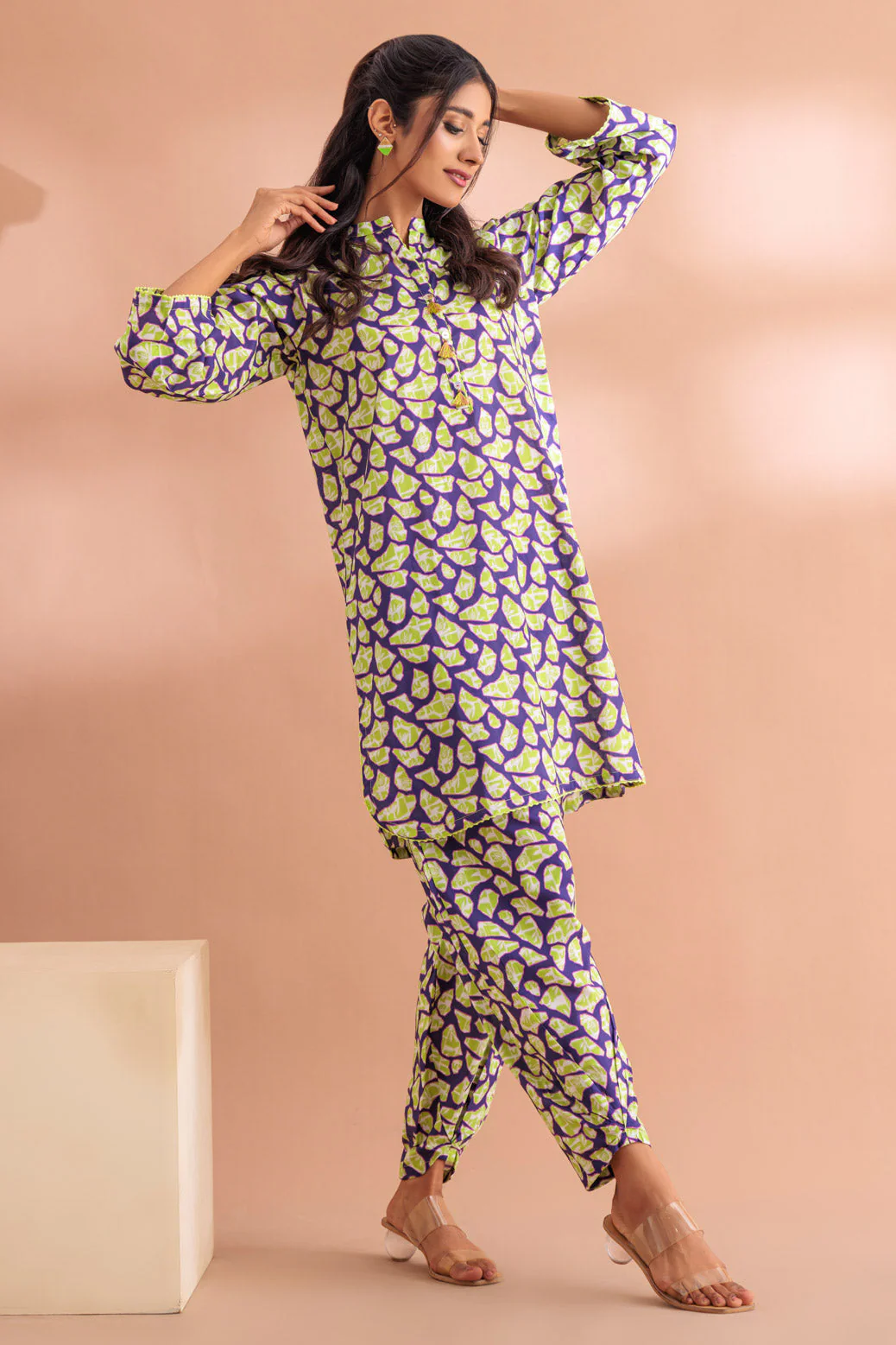 GREEN-CAMBRIC-2 PIECE (SA6242P01) - Image 2