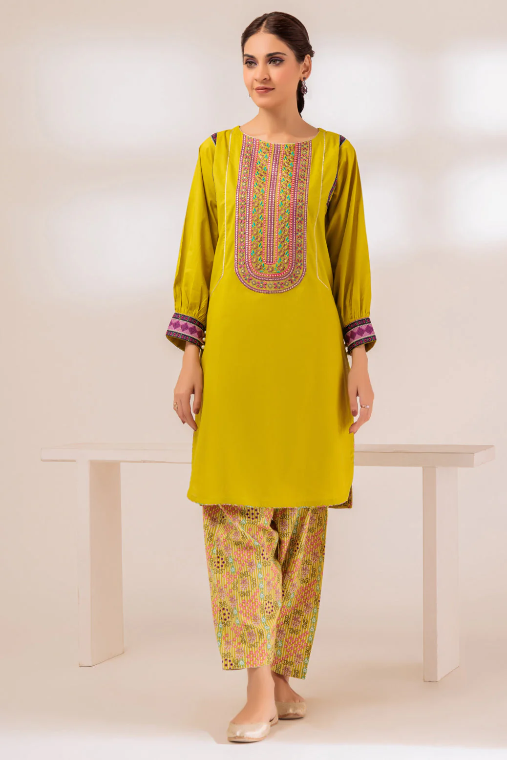 GREEN-CAMBRIC-2 PIECE (SSS232P30) - Image 3