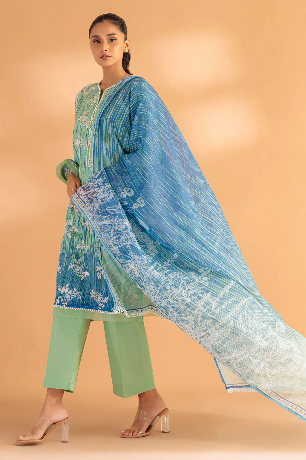 GREEN-CAMBRIC-3 PIECE (2S24B3P227) - Image 4