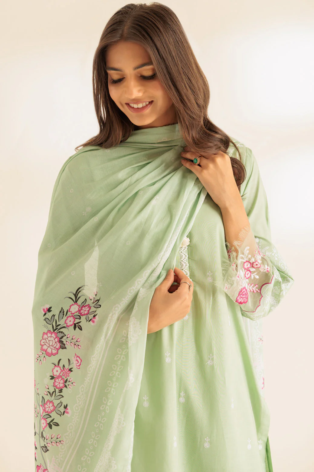 GREEN-CAMBRIC-3 PIECE (SS1243P19) - Image 2
