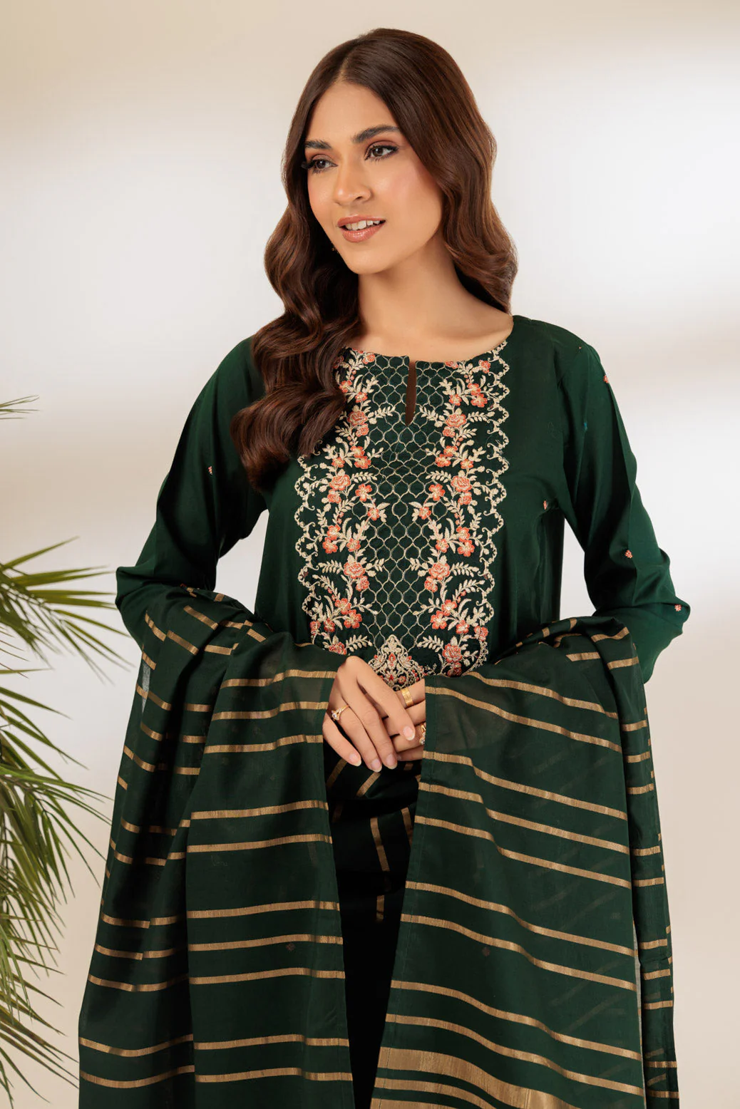 GREEN-CAMBRIC-3 PIECE (SS1243P21) - Image 4