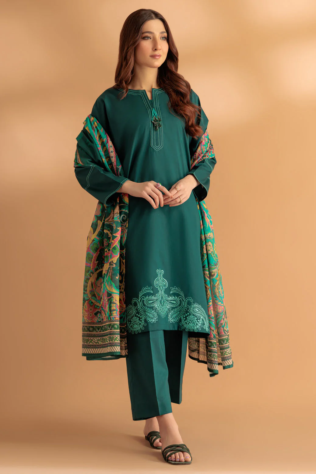 GREEN-CAMBRIC-3 PIECE (SS2243P51) - Image 3