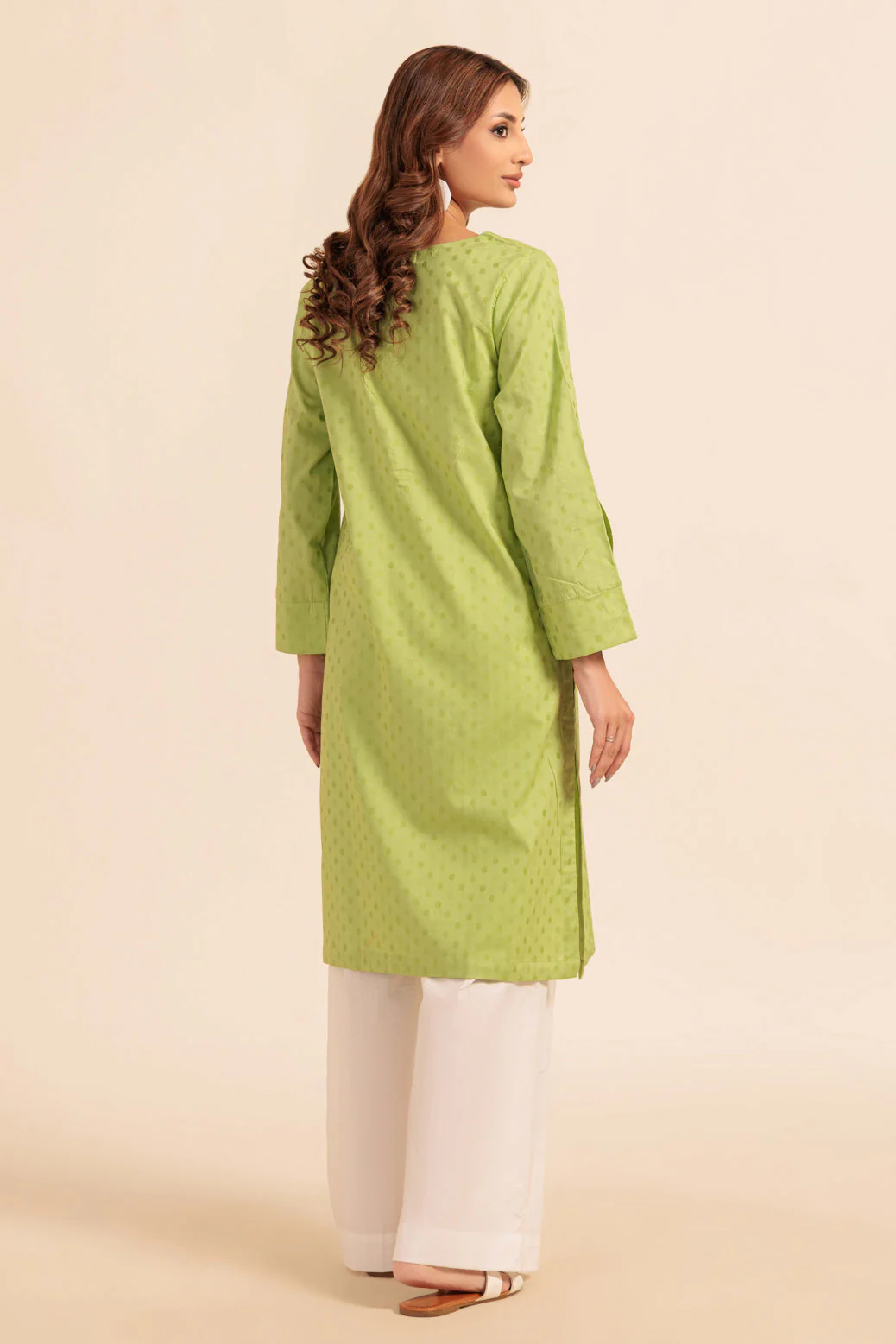 GREEN-JACQUARD-1 PIECE (PWS1241P12) - Image 2