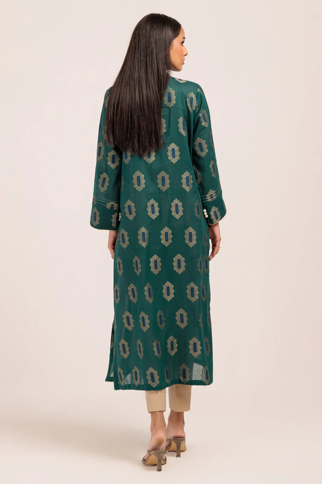 GREEN-JACQUARD-1 PIECE (PWS5241P10) - Image 5
