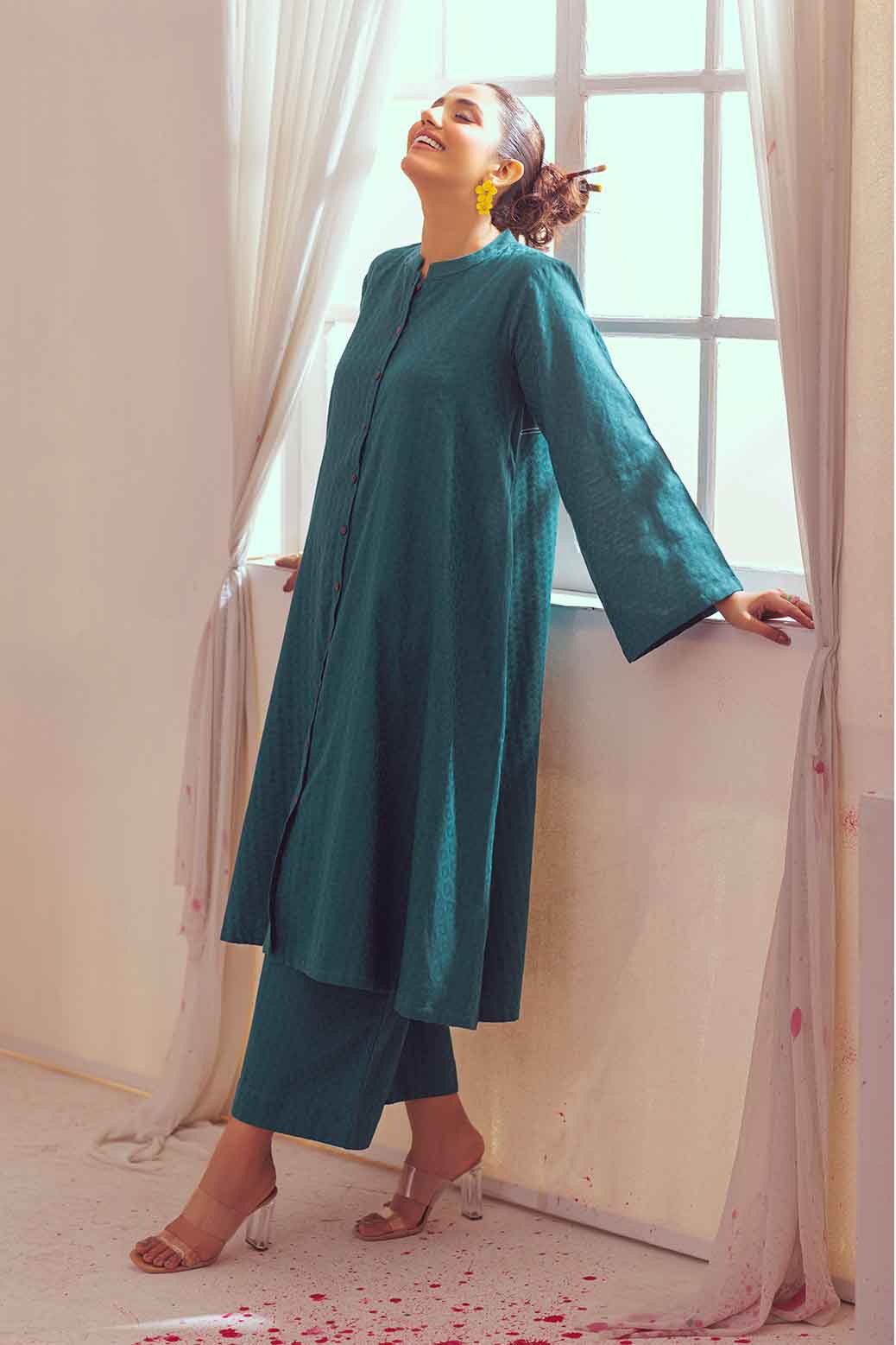 GREEN-JACQUARD-2 PIECE (PWA6232P01) - Image 6