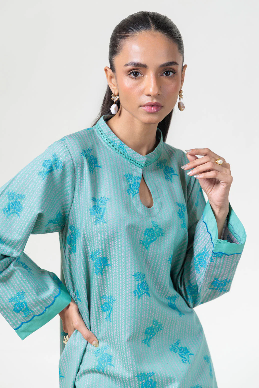 GREEN-JACQUARD-2 PIECE (WS5242P01) - Image 4