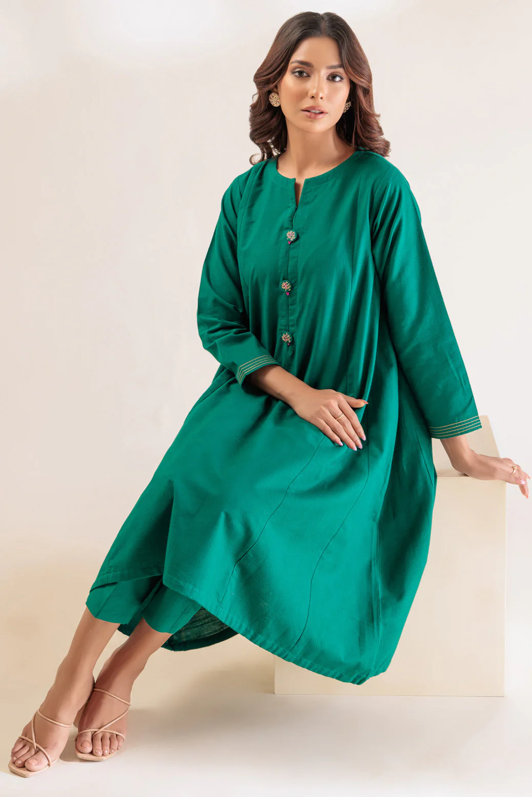 GREEN-JACQUARD-2 PIECE (WS6232P28) - Image 3