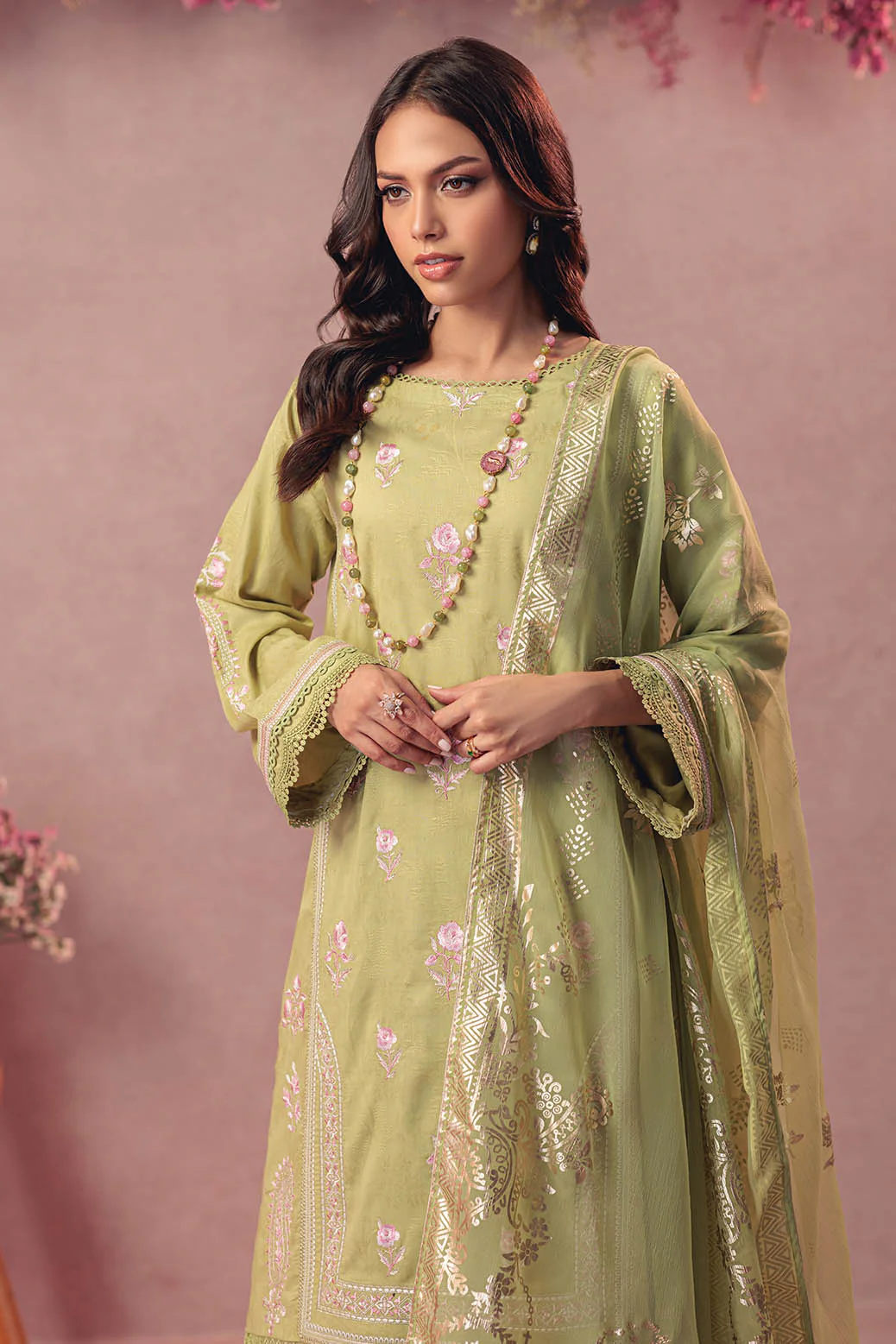 GREEN-JACQUARD-3 PIECE (CD1S5243P4) - Image 2