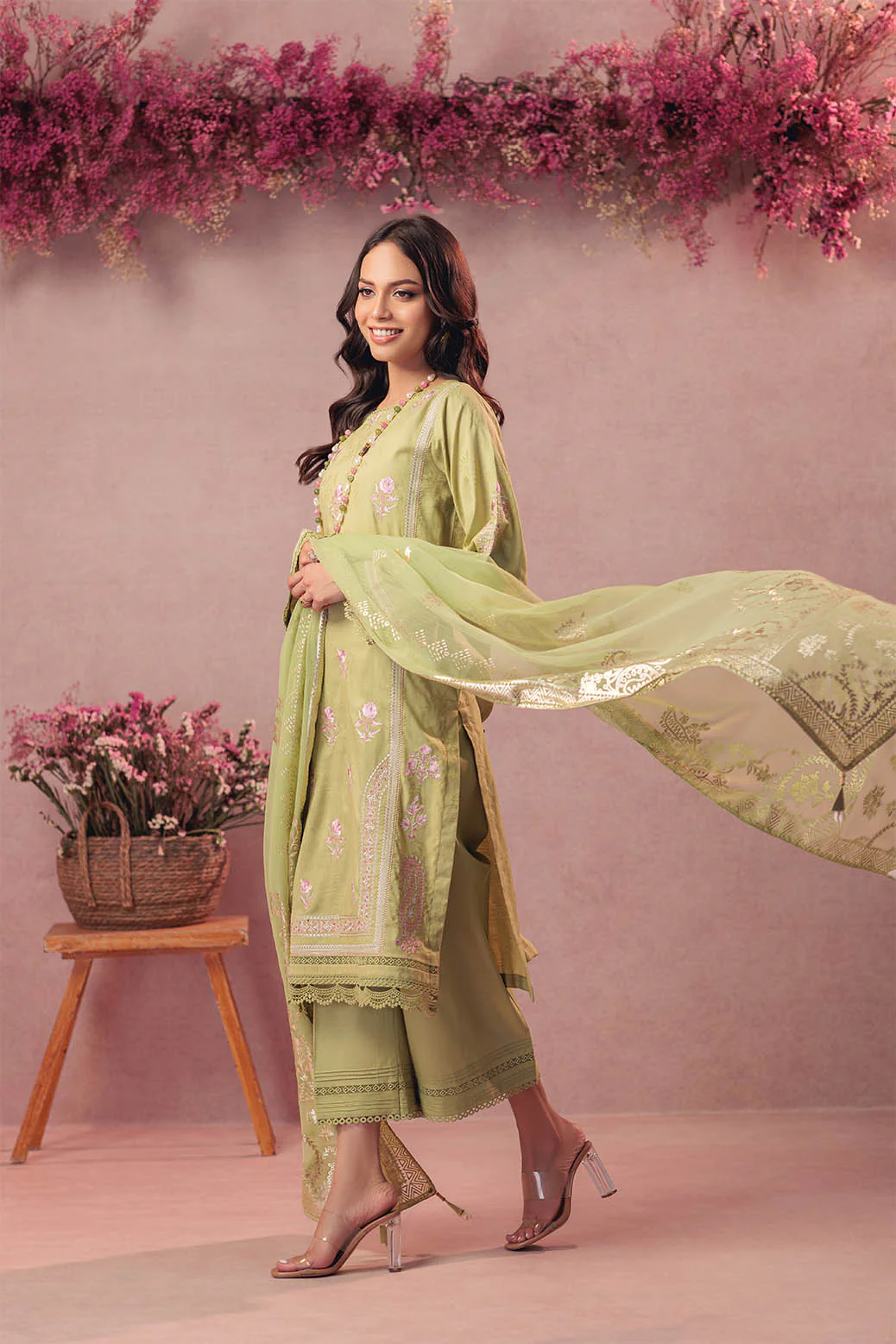 GREEN-JACQUARD-3 PIECE (CD1S5243P4) - Image 3