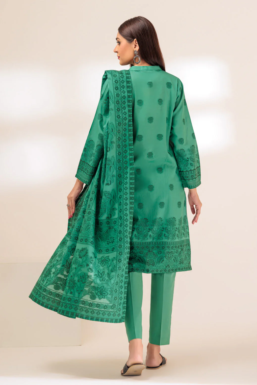 GREEN-JACQUARD-3 PIECE (JRS233P10) - Image 3