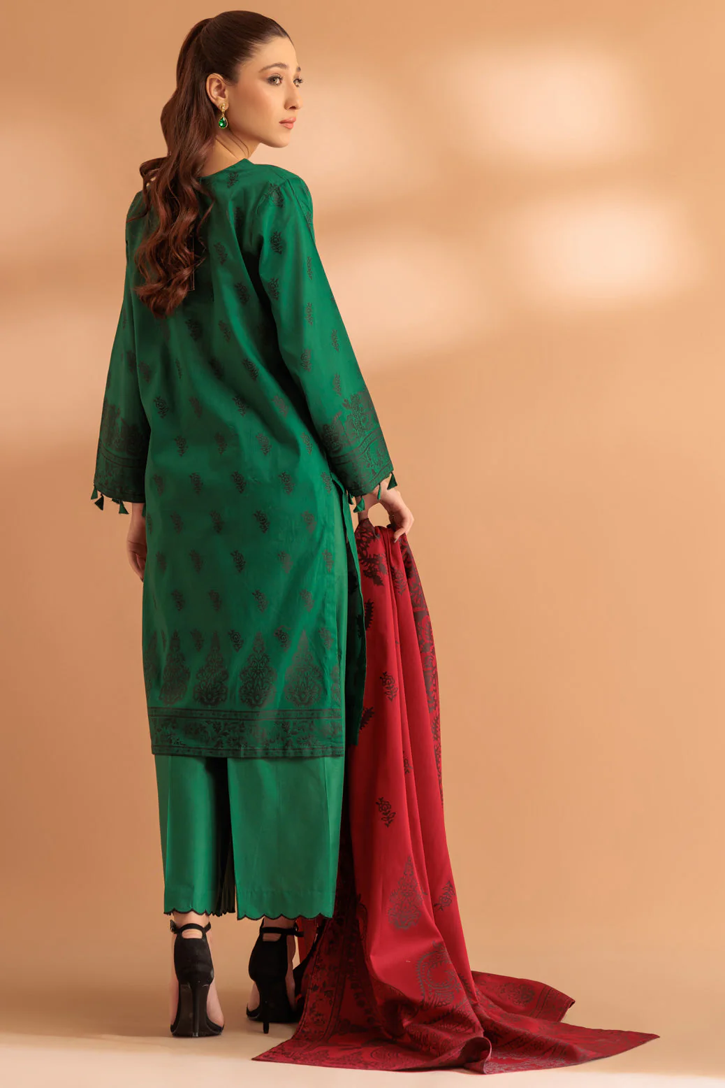 GREEN-JACQUARD-3 PIECE (SJ1243P12) - Image 5