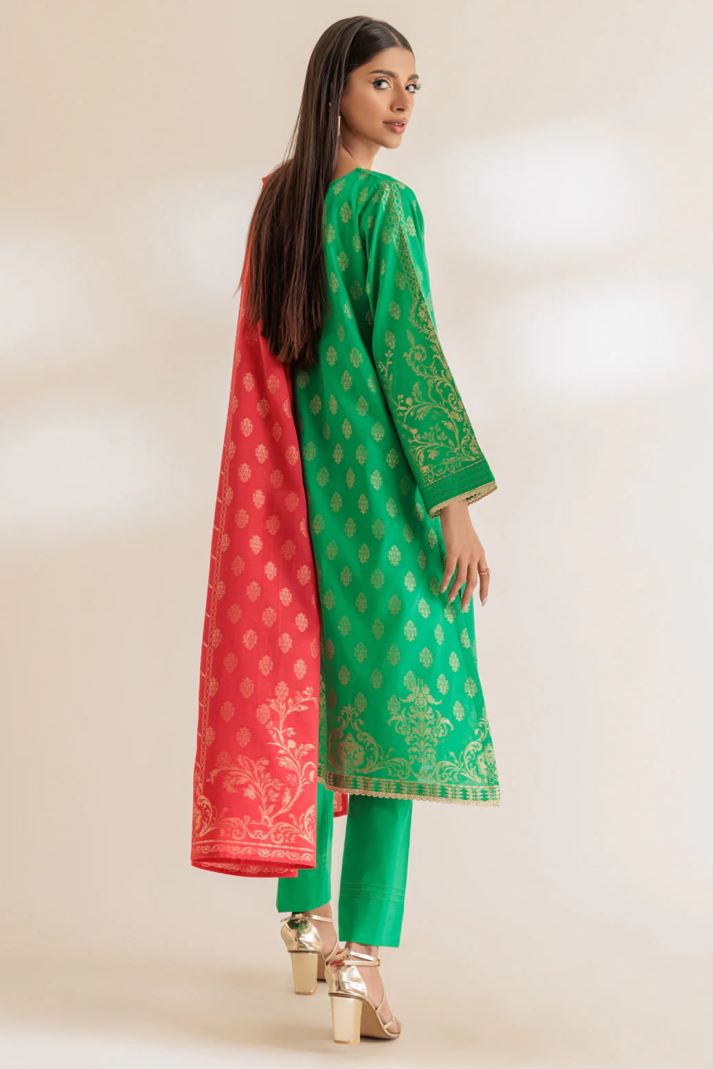 GREEN-JACQUARD-3 PIECE (SJ5243P03) - Image 5