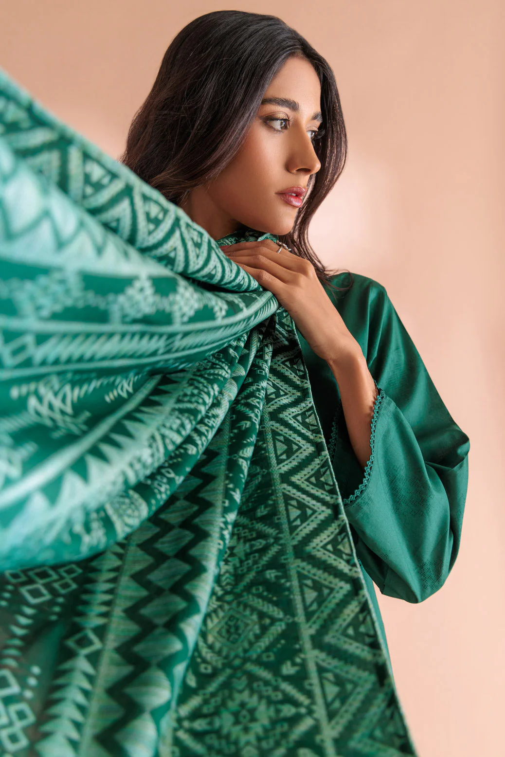 GREEN-JACQUARD-3 PIECE (WS6233P15) - Image 2