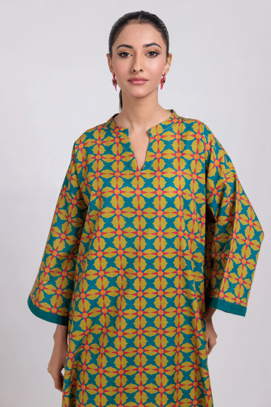 GREEN-KHADDAR-2 PIECE (WS1242P06) - Image 4