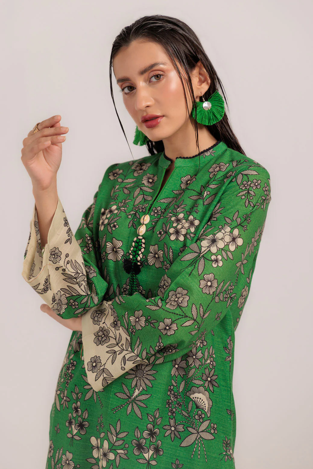 GREEN-KHADDAR-2 PIECE (WS6242P11) - Image 5