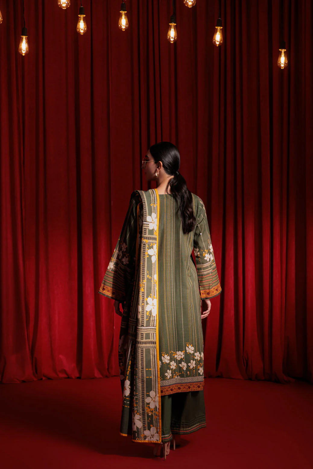 GREEN-KHADDAR-3 PIECE (WS6243P09) - Image 4