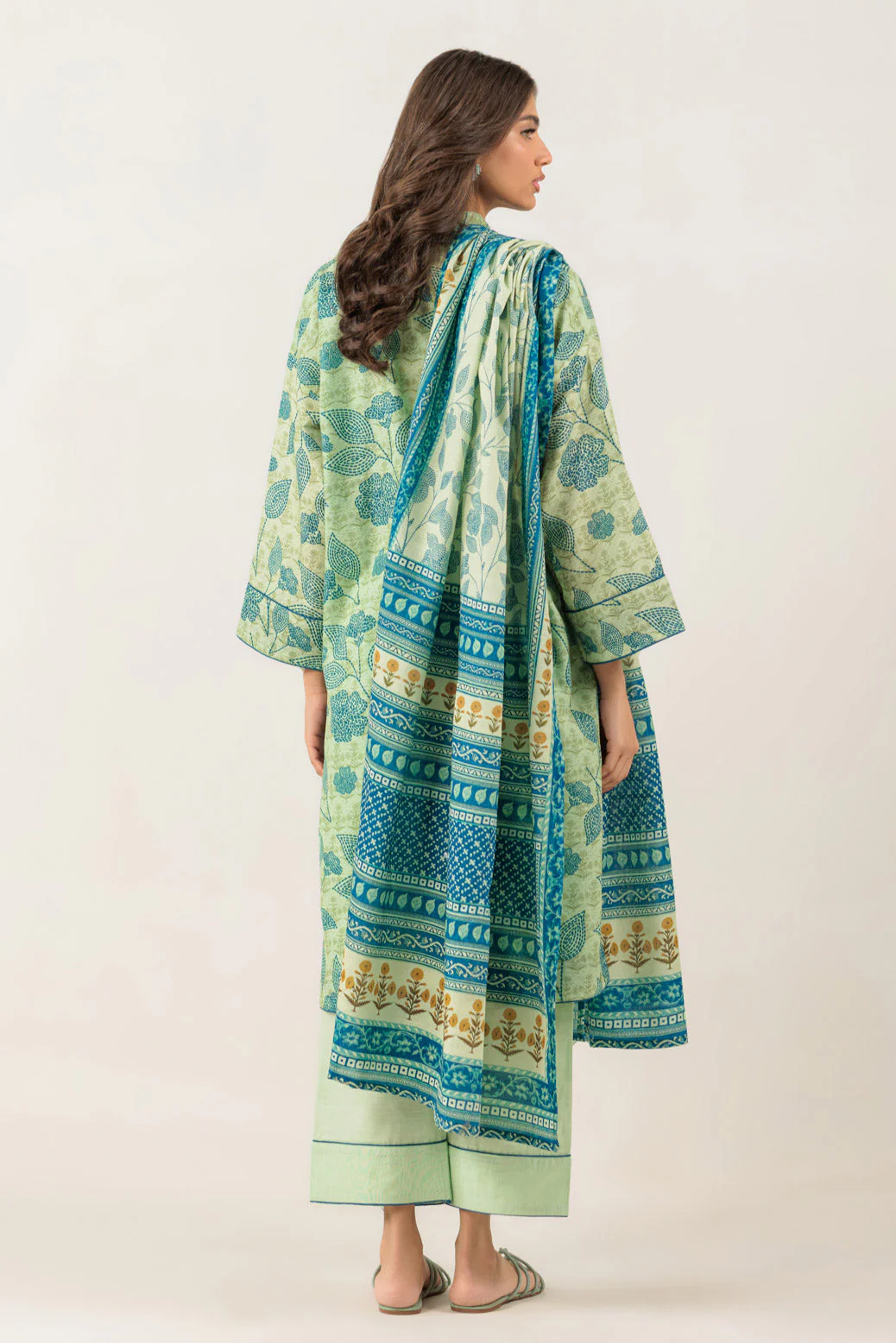 GREEN-KHADDAR-3 PIECE (WS6243P87) - Image 5