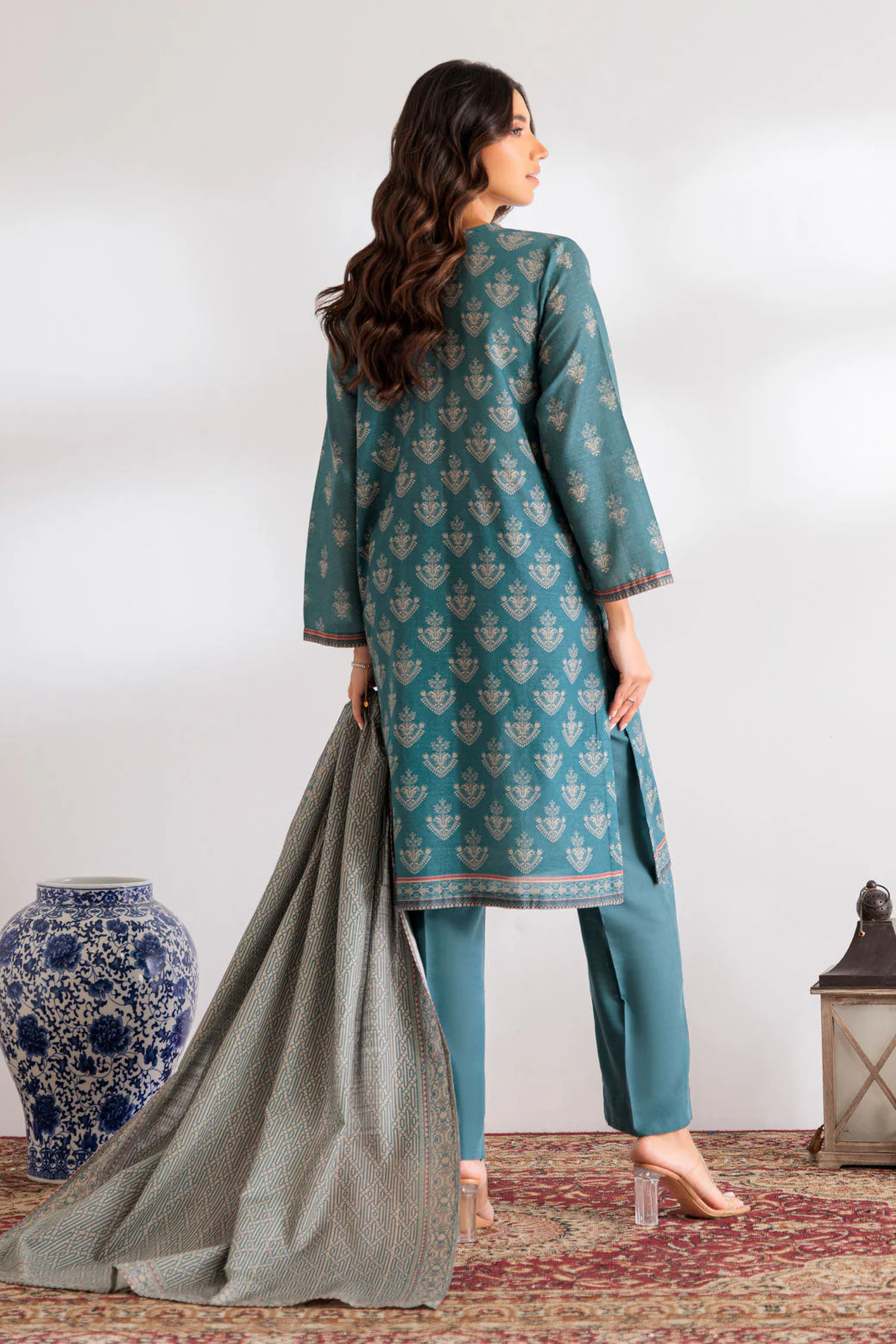 GREEN-KHADDAR-3 PIECE (WS7243P01) - Image 5